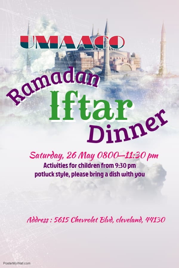 Ramadan Iftar Flyer